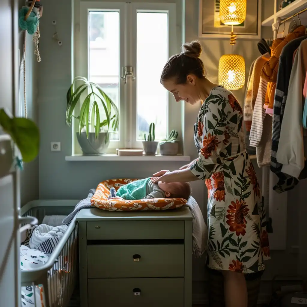 Hoe je een verschoningsmatje altijd schoon en fris houdt